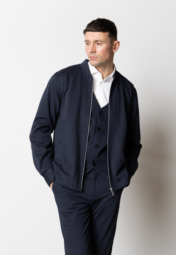 Clean Cut Copenhagen BRENDON JERSEY JACKET Jakker Navy