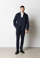 Clean Cut Copenhagen BRENDON JERSEY JACKET Jakker Navy