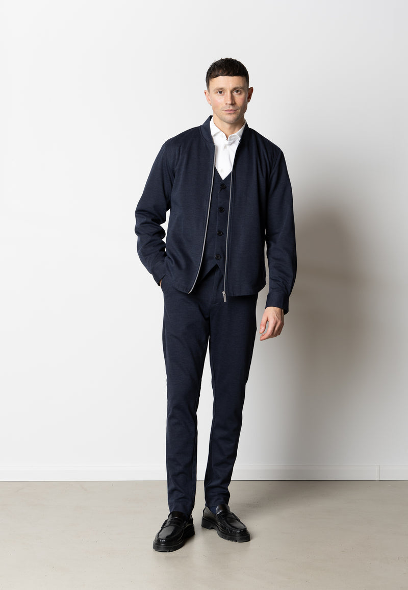 Clean Cut Copenhagen BRENDON JERSEY JACKET Jakker Navy