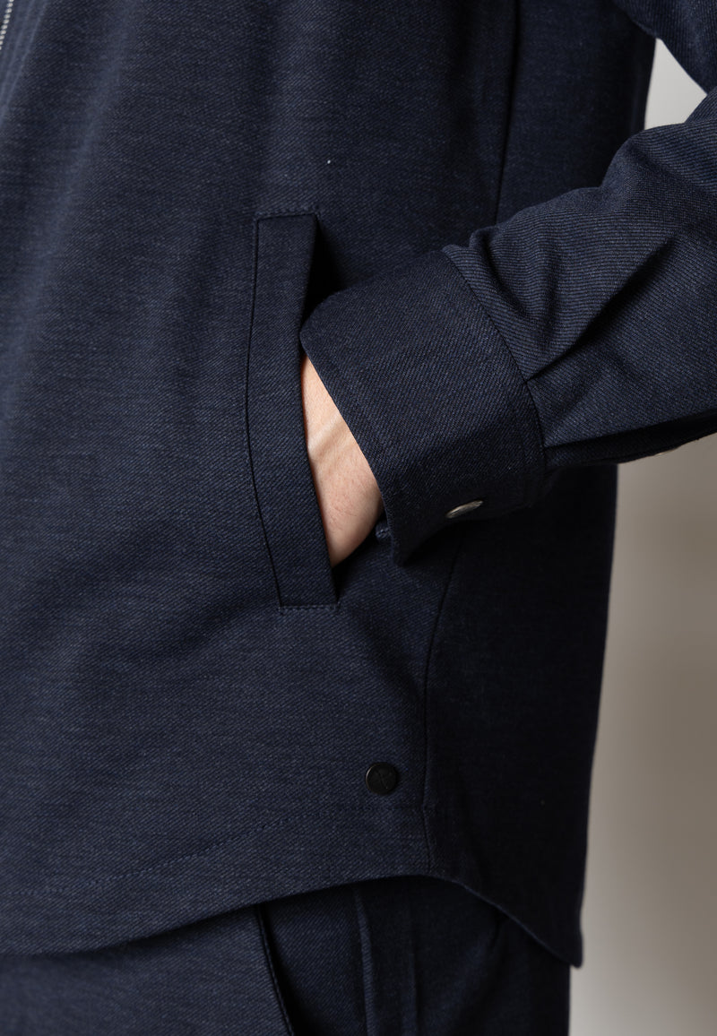 Clean Cut Copenhagen BRENDON JERSEY JACKET Jakker Navy
