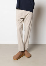 Clean Cut Copenhagen BRENDON JERSEY PANTS Bukser Ecru