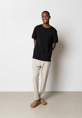 Clean Cut Copenhagen BRENDON JERSEY PANTS Bukser Ecru
