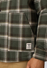 Fat Moose BRODY ACTIVE JACKET Jakker Check/Ecru/Army