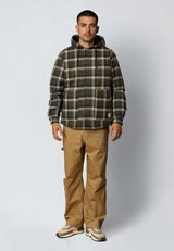 Fat Moose BRODY ACTIVE JACKET Jakker Check/Ecru/Army
