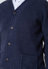 Clean Cut Copenhagen BROOKS CARDIGAN Strik Navy
