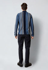 Clean Cut Copenhagen BUCKLEY KNITTED CARDIGAN Strik Navy