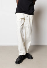 Clean Cut Copenhagen Barcelona cotton/linen pants Bukser Ecru