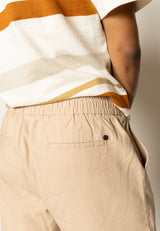 Clean Cut Copenhagen Barcelona cotton/linen pants Bukser Khaki