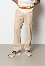 Clean Cut Copenhagen Barcelona cotton/linen pants Bukser Khaki
