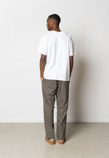 Clean Cut Copenhagen Barcelona cotton/linen pants Bukser Støvet Grøn
