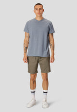 Clean Cut Copenhagen Barcelona bomuld/hør shorts Shorts Støvet Grøn