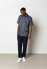 Clean Cut Copenhagen Barcelona cotton/linen pants Bukser Navy