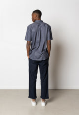 Clean Cut Copenhagen Barcelona cotton/linen pants Bukser Navy