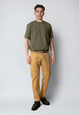 Clean Cut Copenhagen Basic Organic t-shirt T-shirts S/S Army