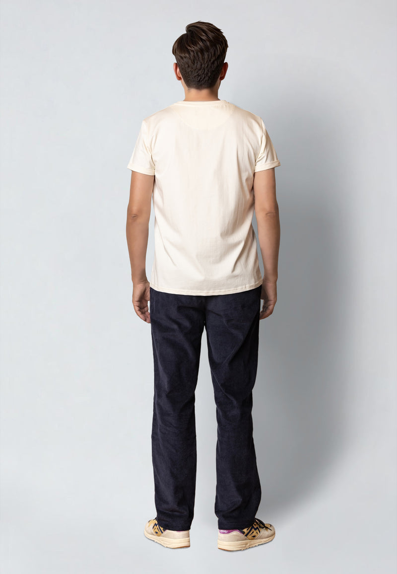 Clean Cut Copenhagen Basic Organic t-shirt T-shirts S/S Ecru