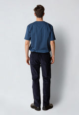 Clean Cut Copenhagen Basic Organic t-shirt T-shirts S/S Key largo blue