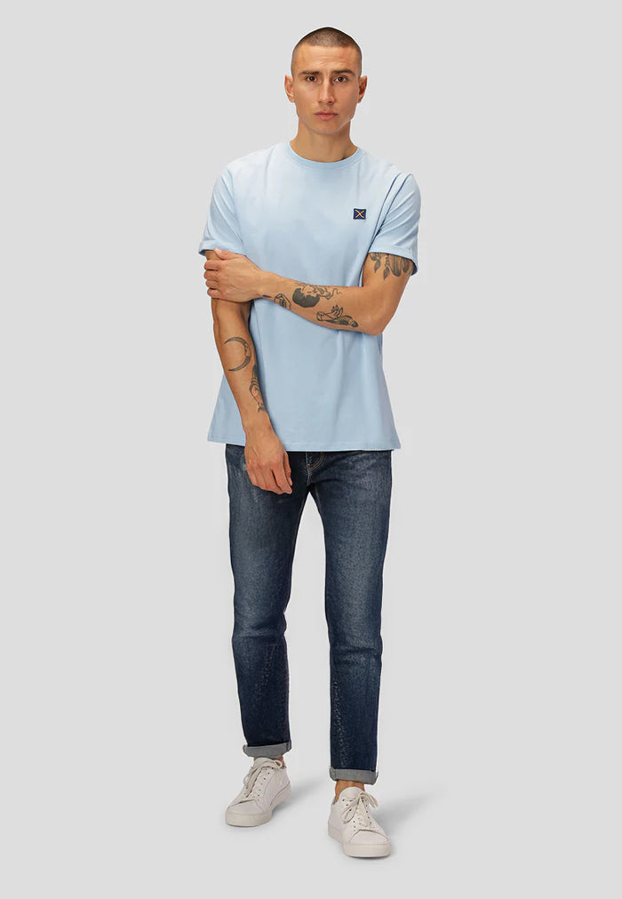 Clean Cut Copenhagen Basic Organic t-shirt T-shirts S/S Lyseblå