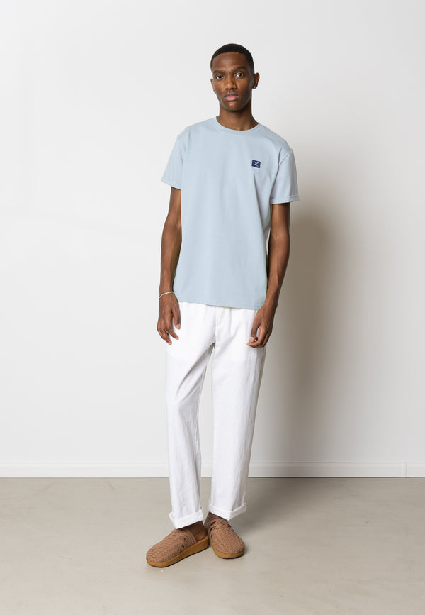 Clean Cut Copenhagen Basic Organic t-shirt T-shirts S/S Lyseblå
