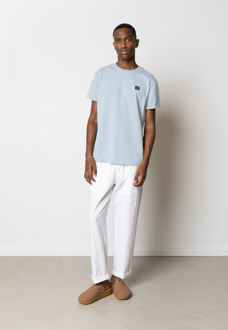 Clean Cut Copenhagen Basic Organic t-shirt T-shirts S/S Lyseblå