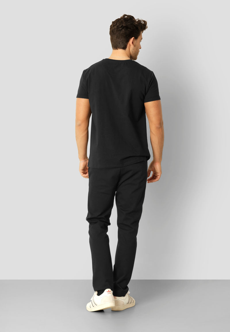 Clean Cut Copenhagen Basic Organic t-shirt T-shirts S/S Sort