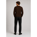 Clean Cut Copenhagen Bertil cashmere knit Strik Dark Brown