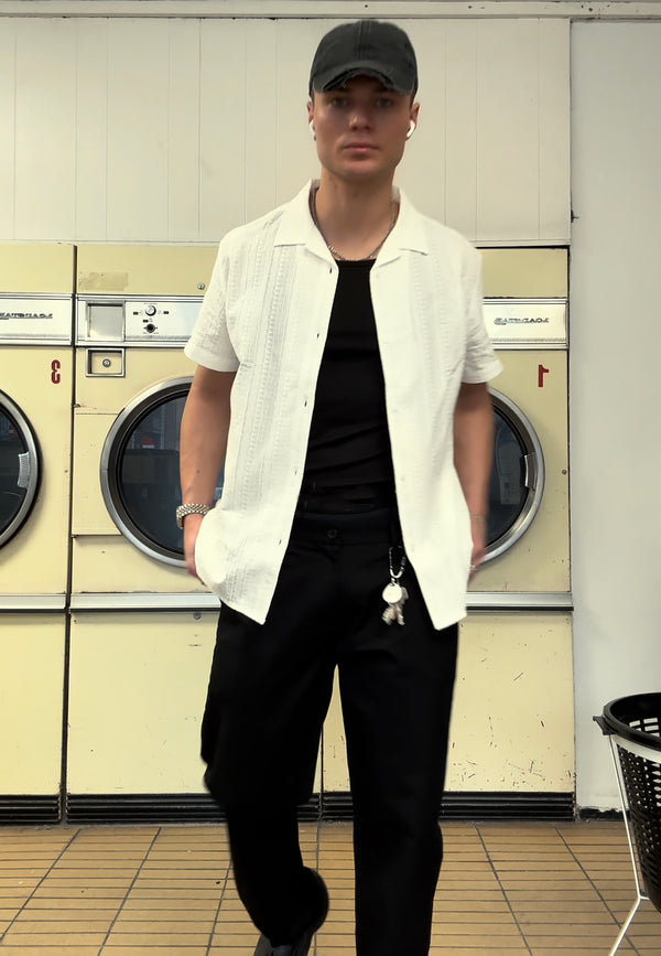 Clean Cut Copenhagen Bob shirt Skjorte S/S Hvid