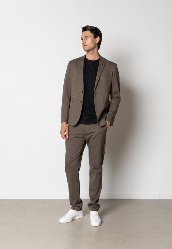 Clean Cut Copenhagen BRENDON JERSEY BLAZER Blazere Dark Khaki