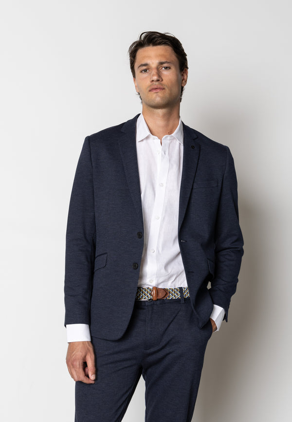 Clean Cut Copenhagen BRENDON JERSEY BLAZER Blazere Navy