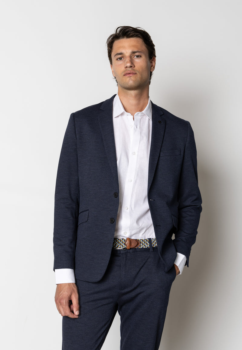 Clean Cut Copenhagen BRENDON JERSEY BLAZER Blazere Navy