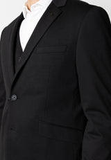 Clean Cut Copenhagen BRENDON JERSEY BLAZER Blazere Sort
