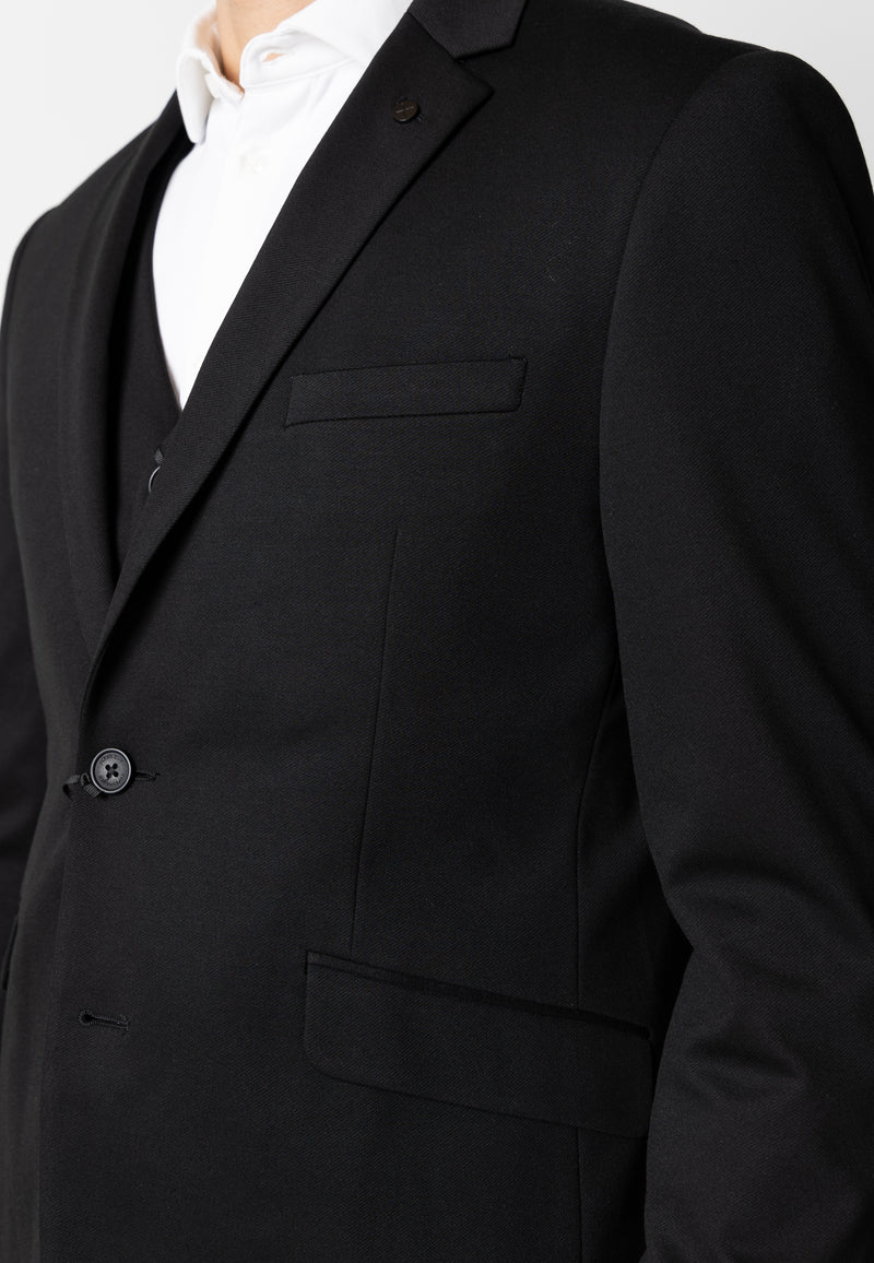 Clean Cut Copenhagen BRENDON JERSEY BLAZER Blazere Sort