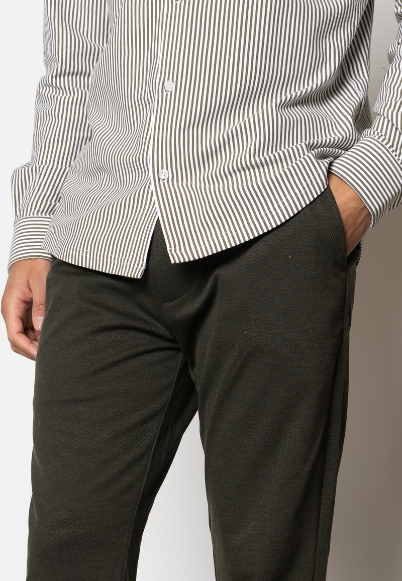 Clean Cut Copenhagen BRENDON JERSEY PANTS Bukser Army