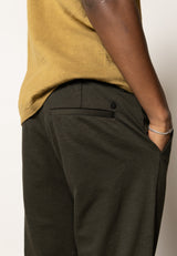 Clean Cut Copenhagen BRENDON JERSEY PANTS Bukser Bottle Grøn