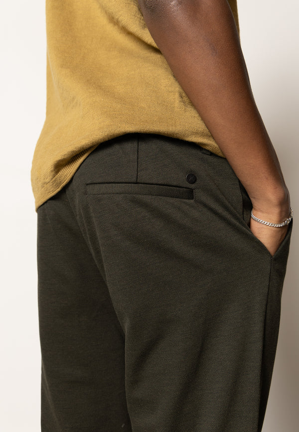 Clean Cut Copenhagen BRENDON JERSEY PANTS Bukser Bottle Grøn