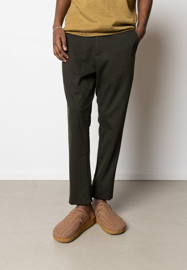 Clean Cut Copenhagen BRENDON JERSEY PANTS Bukser Bottle Grøn