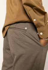 Clean Cut Copenhagen BRENDON JERSEY PANTS Bukser Dark Khaki