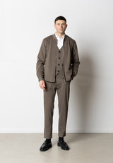 Clean Cut Copenhagen BRENDON JERSEY PANTS Bukser Dark Khaki