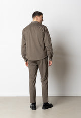 Clean Cut Copenhagen BRENDON JERSEY PANTS Bukser Dark Khaki