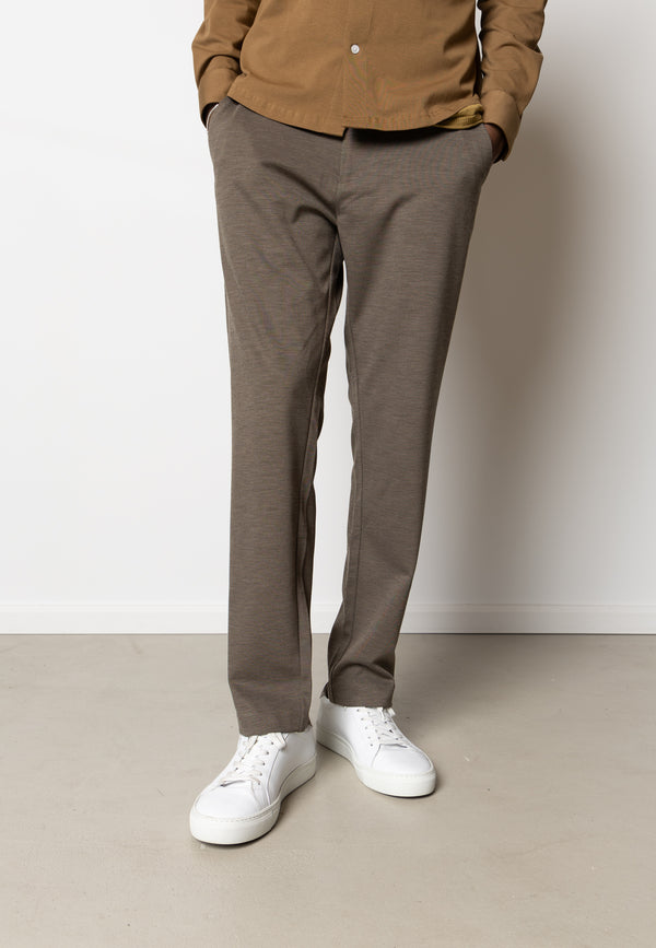 Clean Cut Copenhagen BRENDON JERSEY PANTS Bukser Dark Khaki