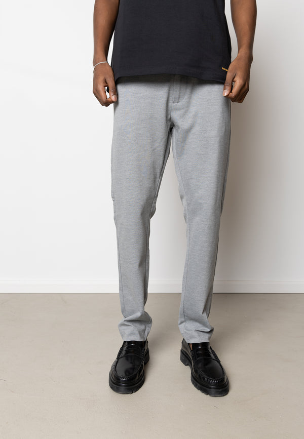 Clean Cut Copenhagen BRENDON JERSEY PANTS Bukser Lysegrå