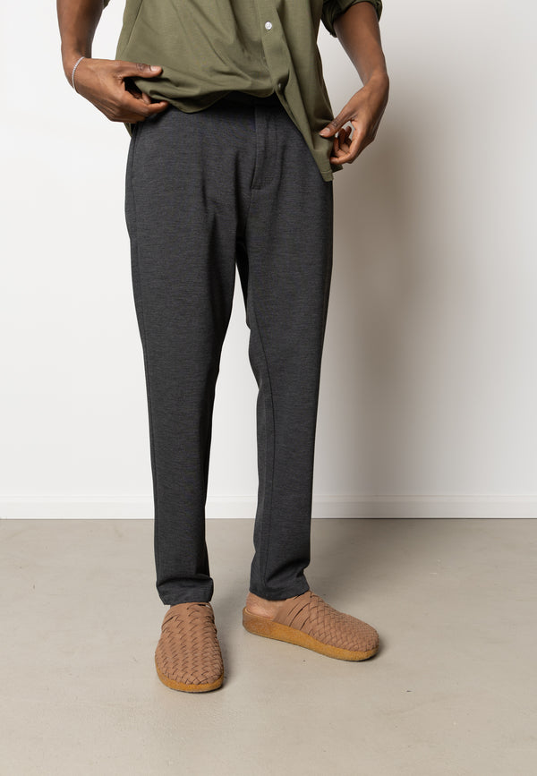 Clean Cut Copenhagen BRENDON JERSEY PANTS Bukser Mørkegrå