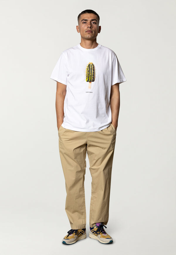 Fat Moose CACTUS ICE T-SHIRT T-shirts S/S Hvid