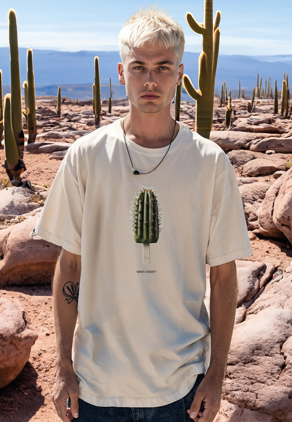 Fat Moose CACTUS ICE T-SHIRT T-shirts S/S Hvid