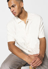 Clean Cut Copenhagen CALTON S/S SHIRT Skjorte S/S Ecru