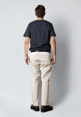 Clean Cut Copenhagen CAL S/S GRANDAD T-SHIRT T-shirts S/S Mørk Navy