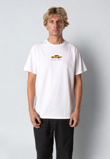 Fat Moose CAR COLLECTION T-SHIRT T-shirts S/S Hvid