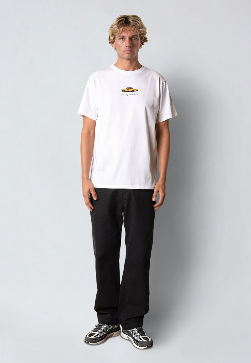 Fat Moose CAR COLLECTION T-SHIRT T-shirts S/S Hvid
