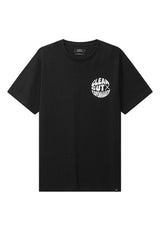 Clean Cut Copenhagen CIRCLE LOGO T-SHIRT T-shirts S/S Sort