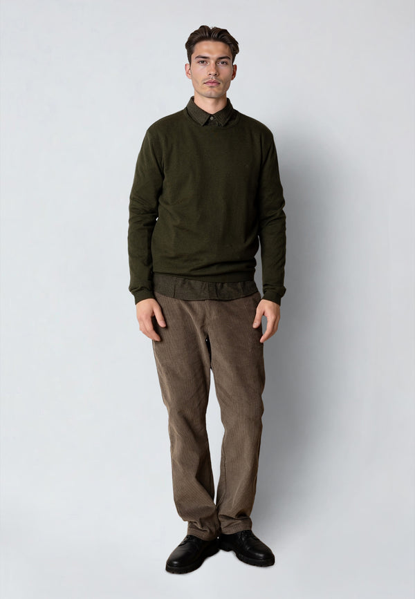 Clean Cut Copenhagen CLAUDE KNITTED JUMPER Strik Rosin melange