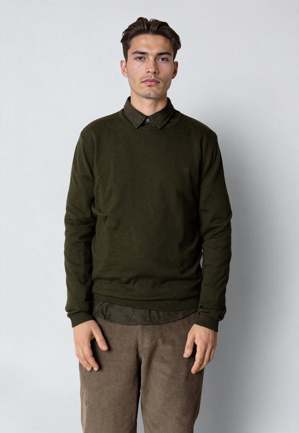 Clean Cut Copenhagen CLAUDE KNITTED JUMPER Strik Rosin melange